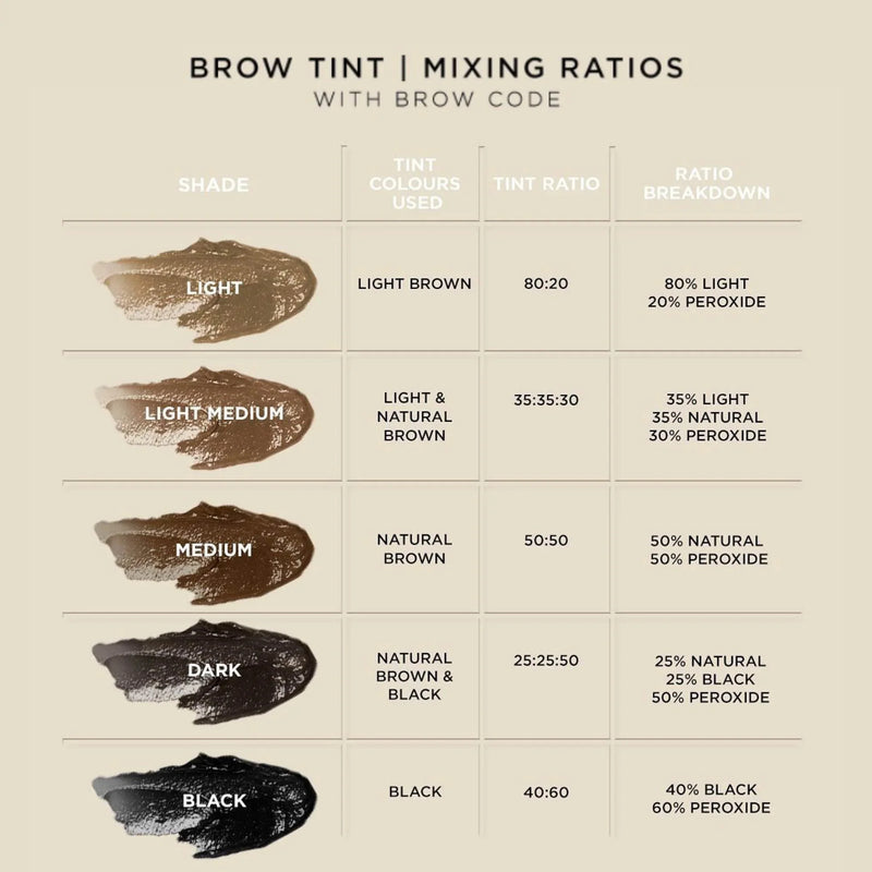 Brow Code Eyelash & Eyebrow Tint