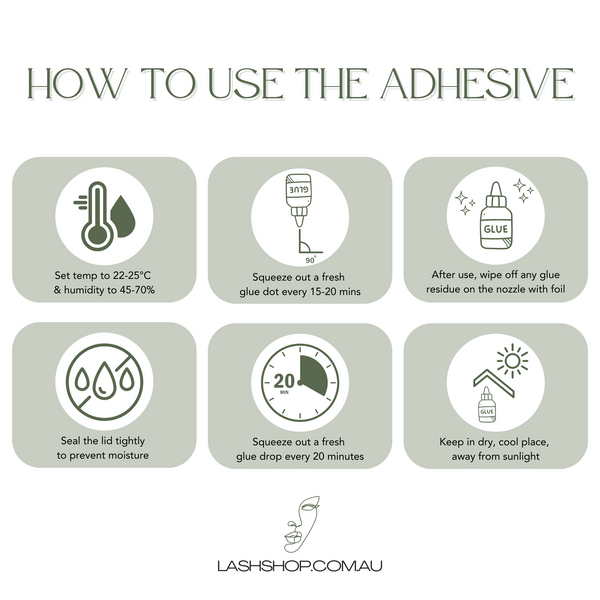 How To Use The Lash Glue Adhesive