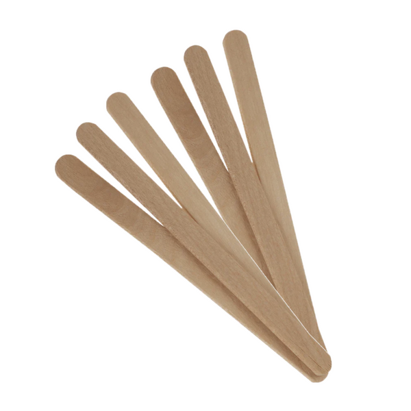 Small Wooden Spatulas (100 pack)